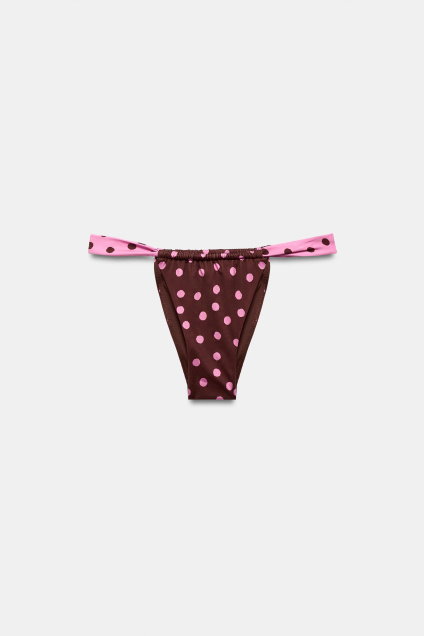 Zara БРЮКИ-БИКИНИ С ТОЧЕЧНЫМ РИСУНКОМ 505763656-620-1
