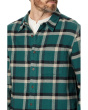 Heathered Easy Long-Sleeve Shirt in Plaid