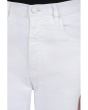 Gwen High-Rise Wide Leg Raw Hem 5 Pockets Zipper Fly