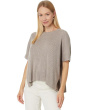 Georgie Rib Short Sleeve Sweater