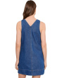 V-Neck Mini Dress In Marina Blue