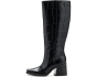 Sangeti Stacked Heel Knee High Boot
