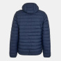 Aquascutum Мужская пуховая куртка средней длины с капюшоном и длинным рукавом длиной до бедер