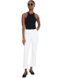 Kelsey High-Rise Flare Pants in White
