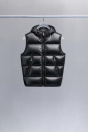Zara Жилет из 60% пуха и 40% перьев, водостойкий черный