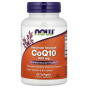 NOW Foods, коэнзим Q10 с витамином E и лецитином, 60 капсул