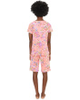 Short Sleeve Henley Bermuda Shorts Pajama Set