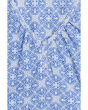 Plus Size Short Sleeve Henley Bermuda Short Pajama Set