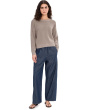 Peruvian Cotton Blend Crew Neck Sweater