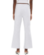 Kelsey High-Rise Ankle Flare With Raw Hem in Optic White