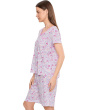 V-Neck Tee & Bermuda Shorts Pajama Set