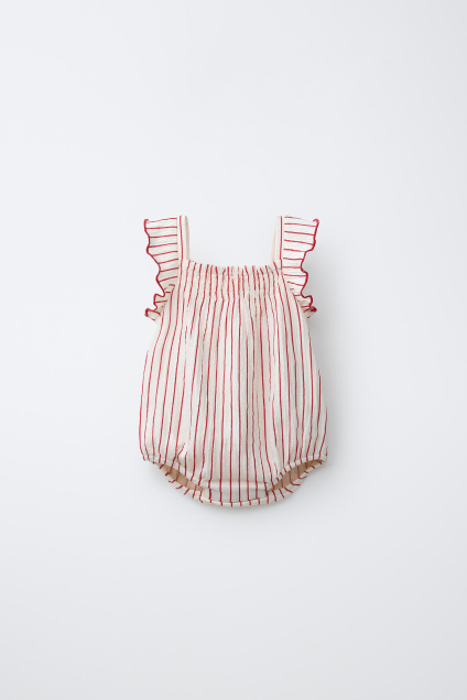 Zara ПОЛОСАТЫЙ БОДИ 517455280-061-6