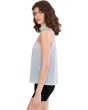 Optic Dot Print Sleeveless Top