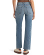 Charlotte High-Rise Wide Leg Side Inset Raw Hem