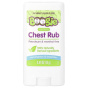 Boogie Wipes, успокаивающий крем для груди, для детей от 3 месяцев, эвкалипт и лаванда, 14 г (0,49 унции)