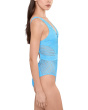 Castaway Textured Plunge One-Piece