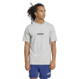 adidas Мужская футболка Essentials из трикотажа с логотипом Essentials