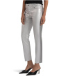 Charlize High-rise Fab Ab Cigarette Leg-raw Hem