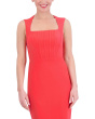 Stretch Crepe Bodycon With Open Back