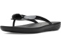 Iqushion Glossy-Button Flip-Flops