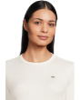 Slim Fit Ribbed Cotton T-Shirt