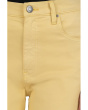 Gwen High-Rise Wide Leg Raw Hem 5 Pockets Zipper Fly