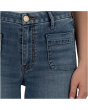Meg High-Rise Wide Leg With Patch Pockets Reg Hem in Loyalty