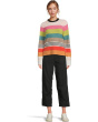Irene Stripe Crew Neck Pullover
