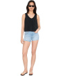 Taj Hemp Button Back Tank