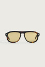 Zara ПРЯМОУГОЛЬНЫЕ СОЛНЦЕЗАЩИТНЫЕ ОЧКИ в черепаховой оправе