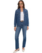 Western Slim Denim Shirt