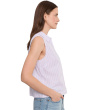 Striped Sleeveless Shirt