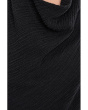 Shadow Grid Cowl Neck Top
