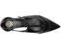 Valkie Studded Kitten Heel T-strap Flat Mule