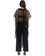 Sez Emb Tulle Cape