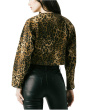 Hear Me Roar Cropped Leopard Jacket
