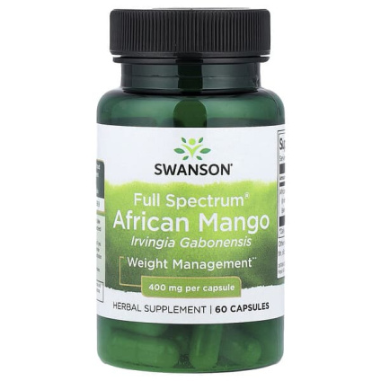 Swanson, Full Spectrum®, африканское манго, 400 мг, 60 капсул