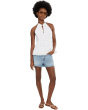 High Tie Neck Sleeveless Top