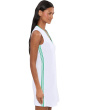 Sleeveless Pique V-neck Dress