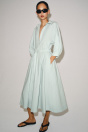 Zara Платье-рубашка ZW COLLECTION Blue Невнятное