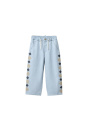 Zara ДЖИНСЫ С ШИРОКИМИ ШТАНИНАМИ И ВЫШИТЫМИ ФОРМАМИ 543206521-406-18