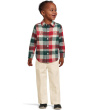 Plaid Twill Button Down Shirt (Infant)