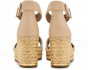 Clemens Raffia Espadrille Wedge Heel Sandals