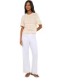 Multi Stitch Pointelle Sweater