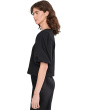 Crew Neck Puff Sleeve Kint Top