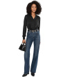 Serena Satin Button-Down