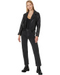 Relaxed Crop Faux Leather Moto Jacket