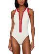 Bandwave Zip Front One-Piece