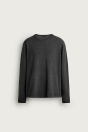 Zara СВИТЕР С РАССЛАБЛЕННОЙ ПОСАДКОЙ, ТЕКСТУРИРОВАННЫЙ, черный, не стираный