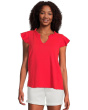 Sleeveless Ruffle Top